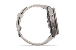 Garmin fenix 9 Pro inReach 43mm titán ködszürke szilikon szíj