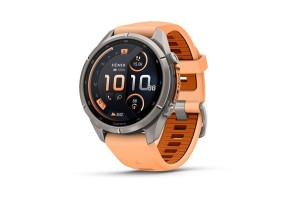 Garmin fēnix 9 Pro inReach 43mm titán szilikon szíjjal