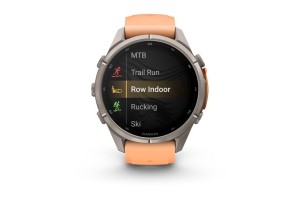 Garmin fēnix 9 Pro inReach 43mm titán szilikon szíjjal