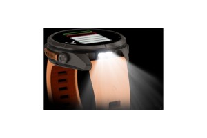 Garmin fēnix 9 Pro inReach 43mm titán szilikon szíjjal