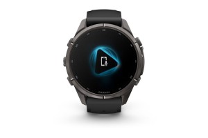 Garmin fēnix 9 Pro 43mm DLC Titanium, kavicsszürke szíj