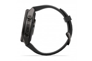 Garmin fēnix 9 Pro 43mm DLC Titanium, kavicsszürke szíj