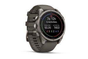 Garmin fenix 9 Pro inReach 47mm titán, bőr és szilikon szíj