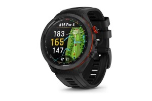 Garmin Approach S70 47mm kerámia fekete szilikon szíj