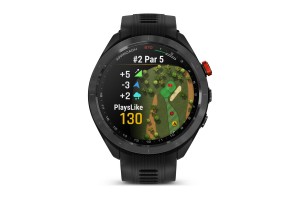 Garmin Approach S70 47mm kerámia fekete szilikon szíj