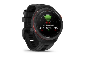 Garmin Approach S70 47mm kerámia fekete szilikon szíj