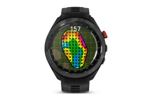 Garmin Approach S70 47mm kerámia fekete szilikon szíj
