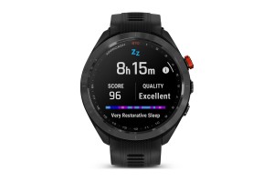 Garmin Approach S70 47mm kerámia fekete szilikon szíj
