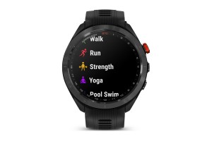 Garmin Approach S70 47mm kerámia fekete szilikon szíj
