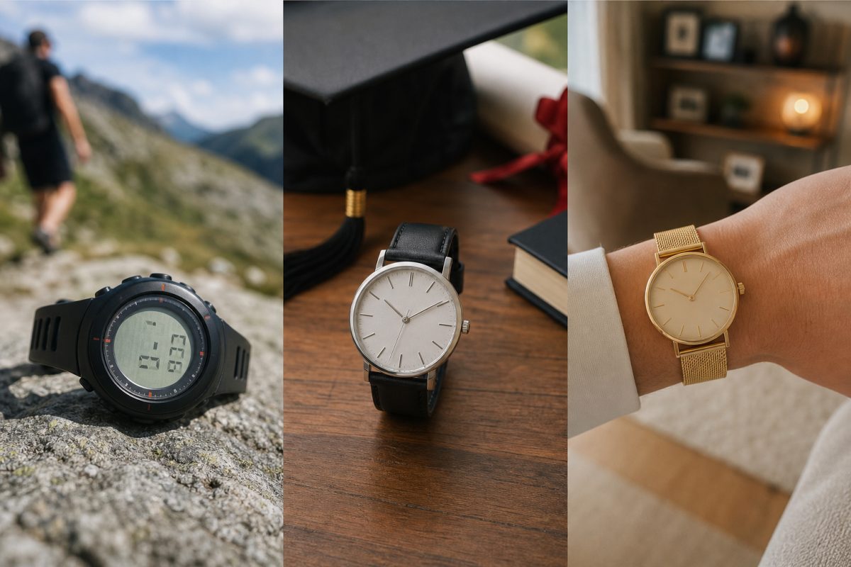 Sportos, digitális és elegáns karóra ballagási ajándék választáshoz