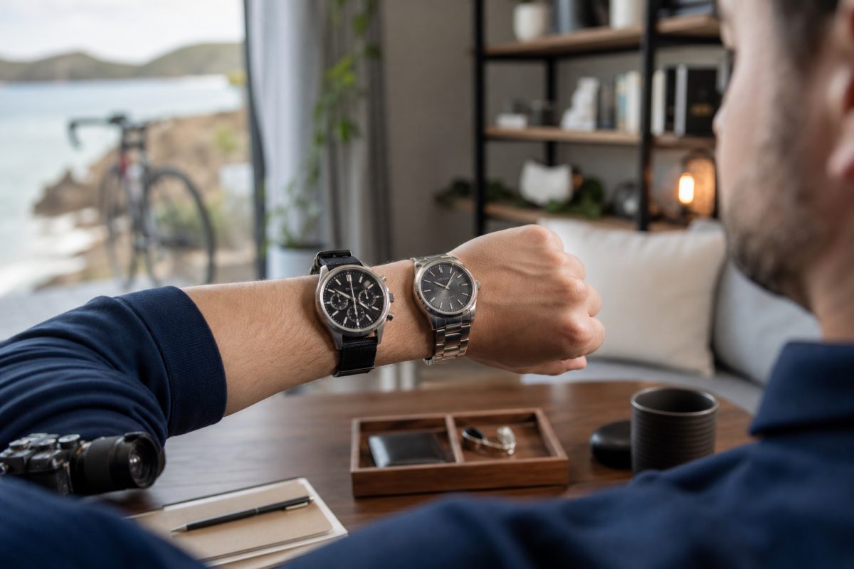 Casio Edifice vagy Seiko stílus összehasonlítása csuklón