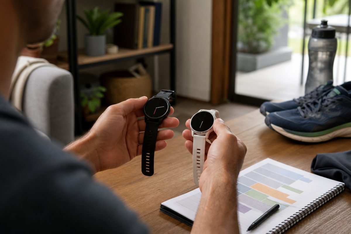 Futó Garmin órák összehasonlítása edzésterv mellett