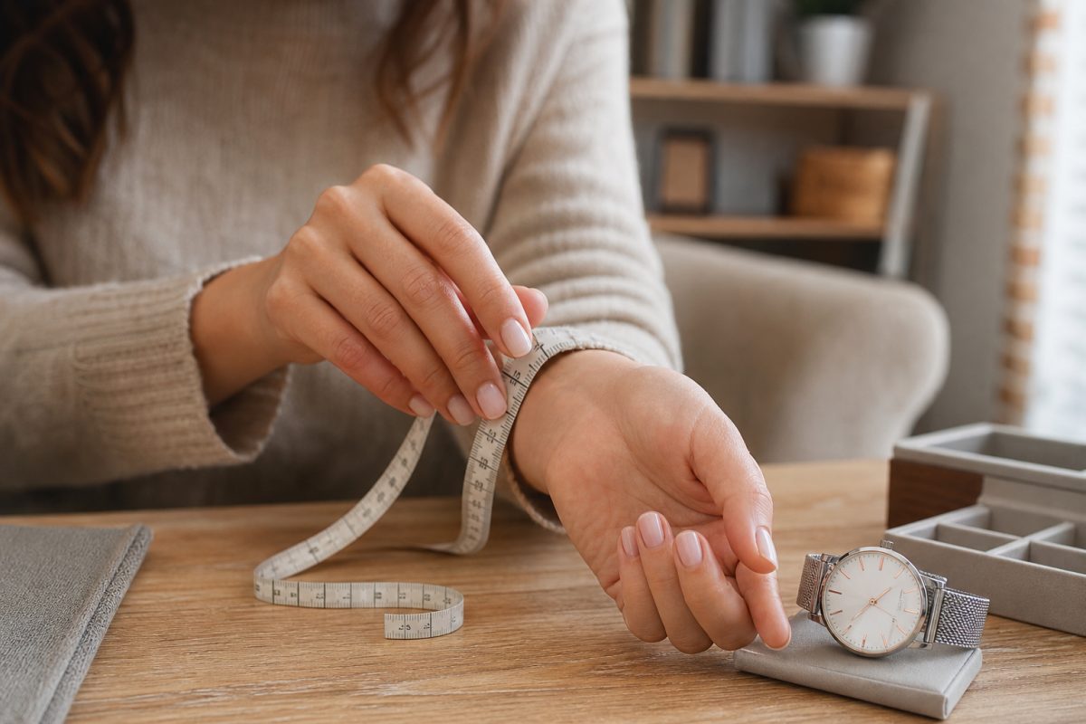 Csuklómérés seiko női karóra méretválasztás előtt