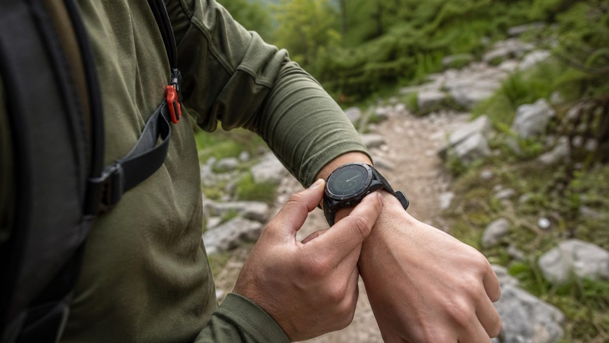 Túraóra GPS-szel: navigáció, barométer, iránytű