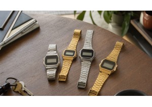 Casio Vintage arany és ezüst: a retro digitális órák