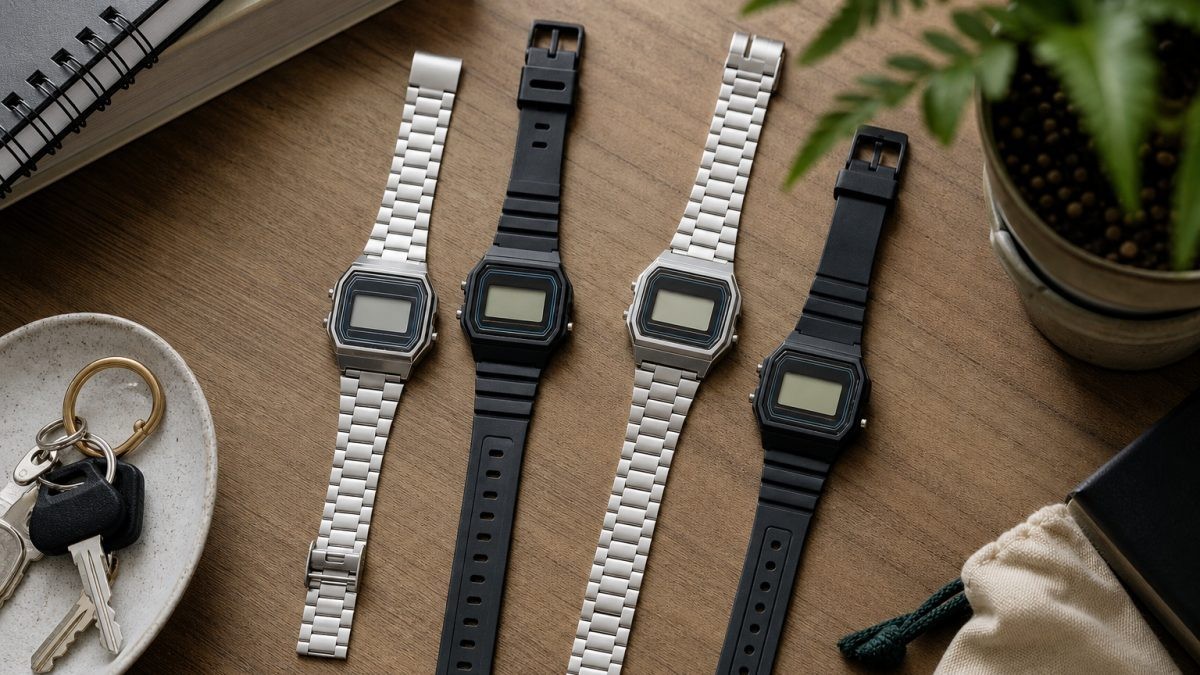 Casio digitális órák: F-91W, A168 és a legendás modellek